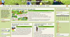 Desktop Screenshot of educazionelibertaria.org